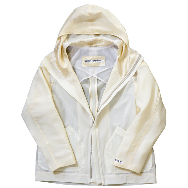 OHGA JACQUARD JACKET ホワイト JACQUARD JACKET | OHGA