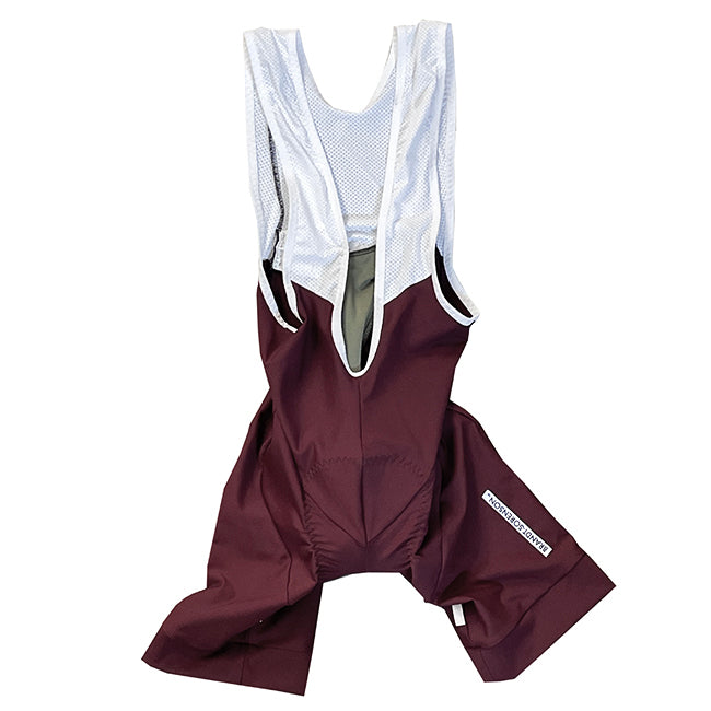 Burgundy Bib Shorts