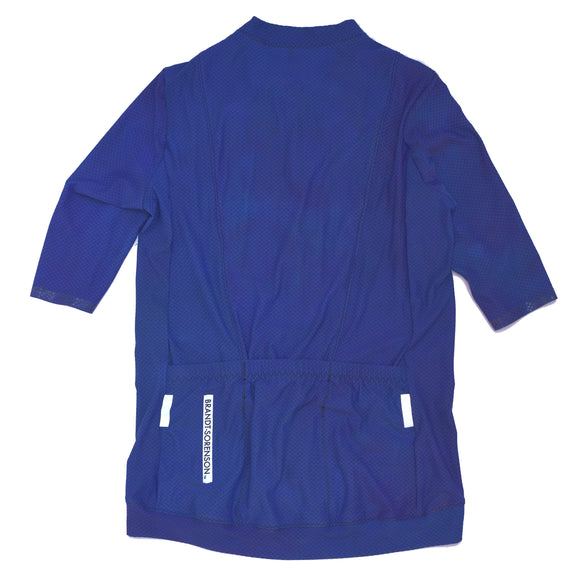 Hand-Dyed 4 Color Blue Jersey