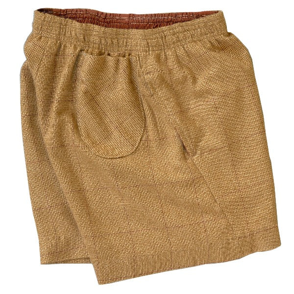 Silk Lined Cashmere Shorts