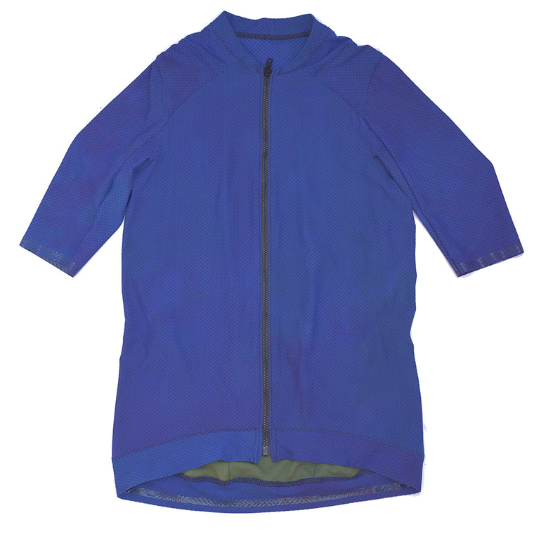 Hand-Dyed 4 Color Blue Jersey