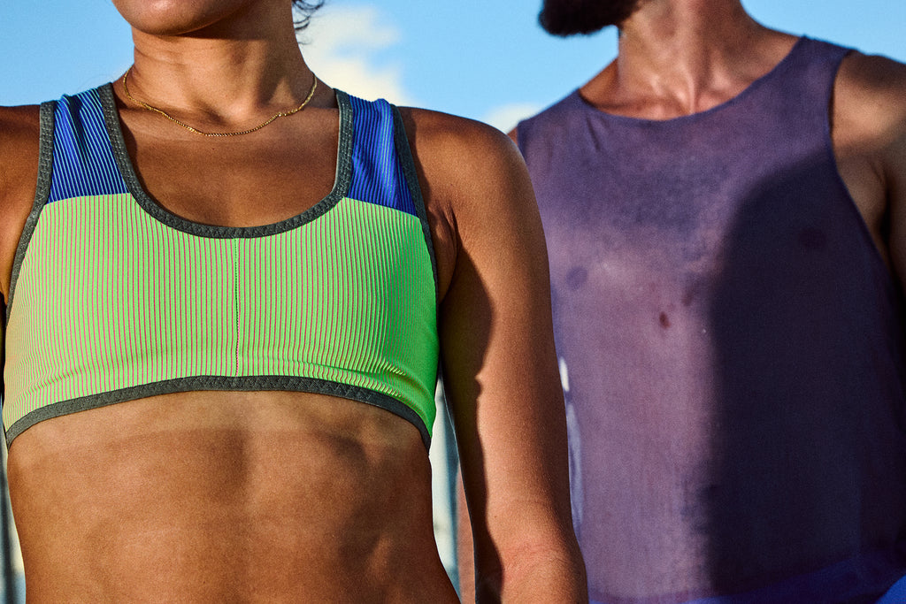 Objective Cuttings Sports Bra