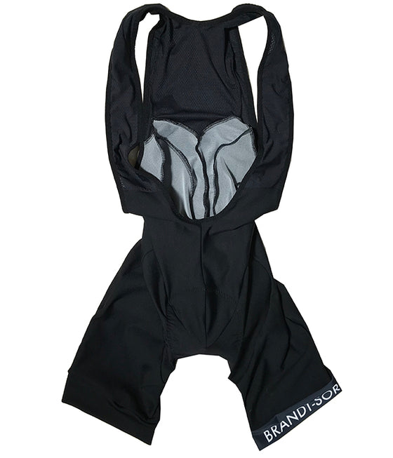 Luxury Bib Shorts: Coal