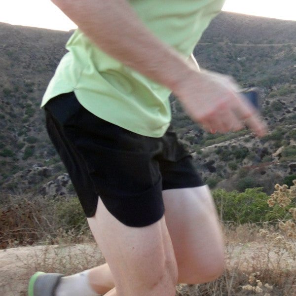 DWR Run Shorts: Black