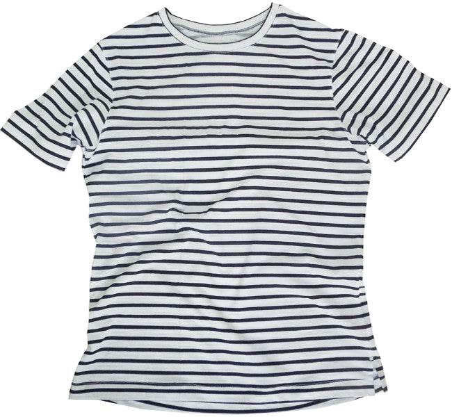 Organic Run Shirt: Striped