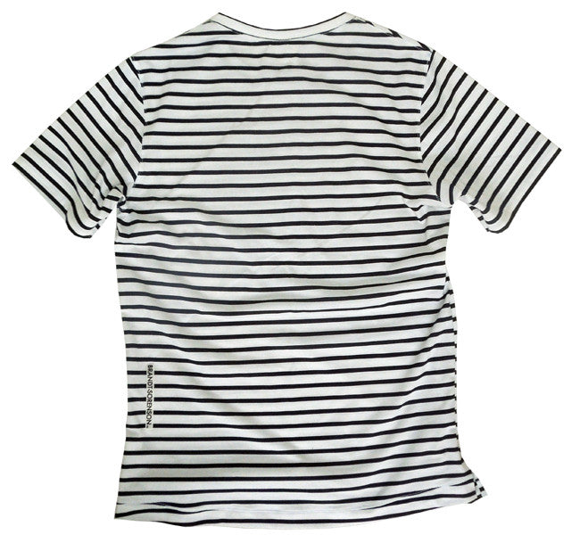 Organic Run Shirt: Striped - BRANDT-SORENSON